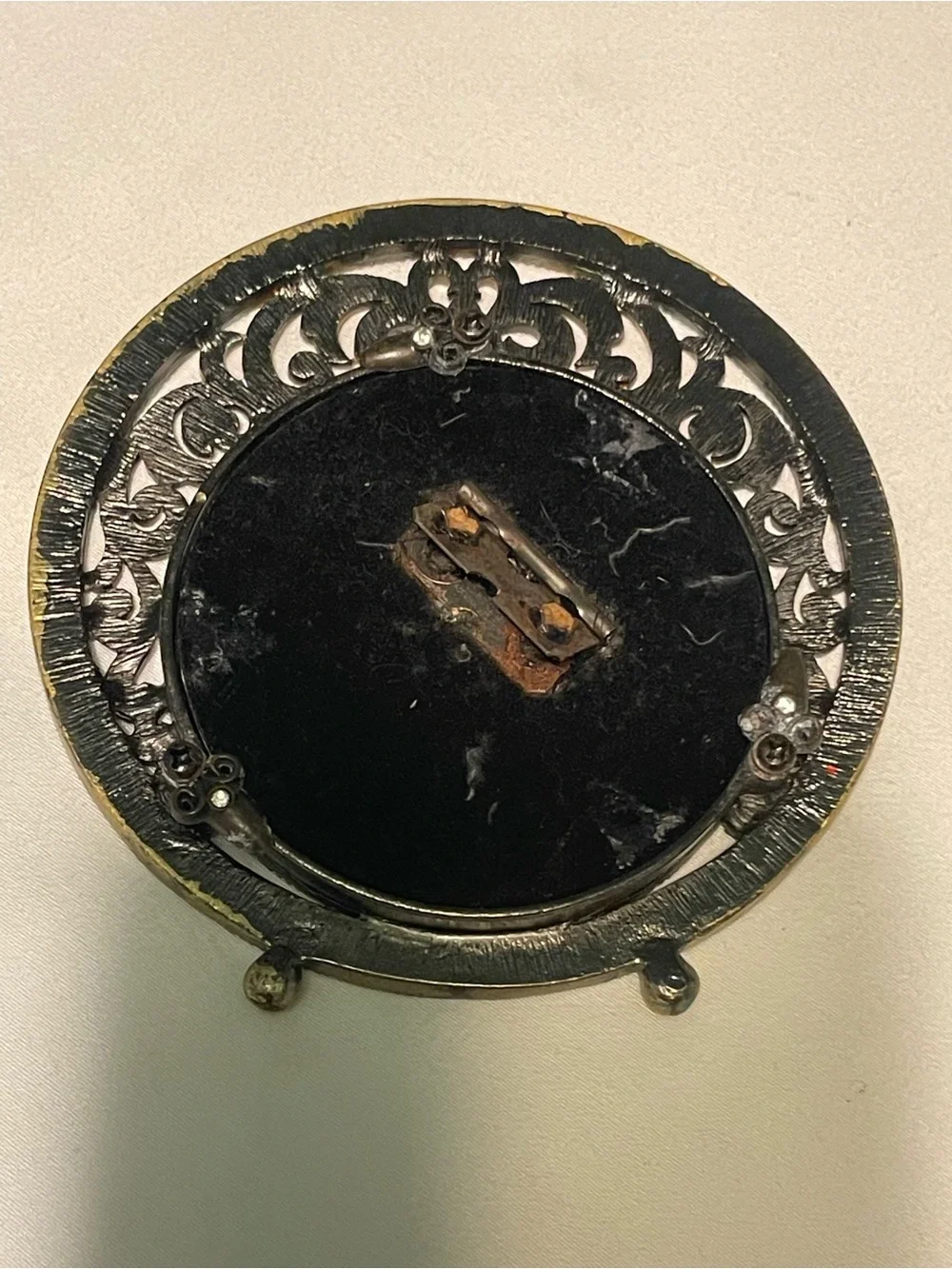 The Bombay Company- Ornate Jeweled Oval Picture Frame